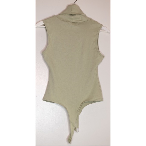 Asos Turtle Neck Bodysuit - Sage Green US12 - Picture 3 of 4
